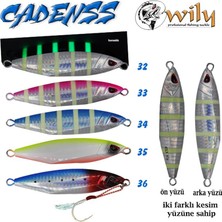 Wily Jig Wily Cadenss Jig 100GR 108MM Renk:36