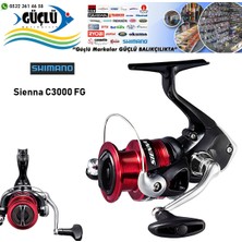 SHIMANO Spin Olta Makinesi SHIMANO Sienna C3000 Fg