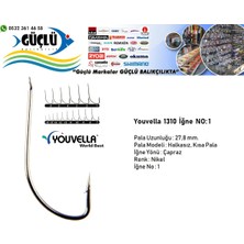 Youvella 1310 Çapraz Nickel Olta Iğnesi No:1