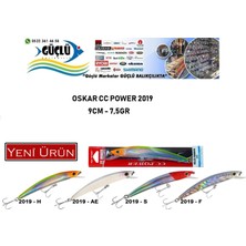 Oskar Maket Balık Oskar cc Power 2019 Seri 9 cm 7,5 gr RENK:2019S