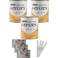 Epizen Natural Konserve Sir Ağda 800 ml 3 Lü Paket + Temizleme Mendili ve Spatula Set