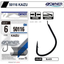 Owner 50116 Kaizu Black Iğne No:4