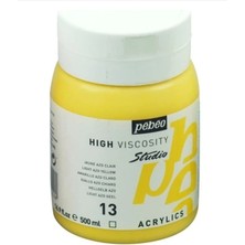 Pebeo Studio Akrilik Boya 500ML N:13 Light Azo Yellow