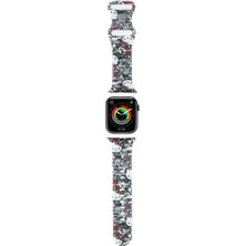 Hello Kitty Watch 40MM Uyumlu Kordon Hello Kitty Orjinal Lisanslı Etiket Graffiti Yumuşak Strap Kayış