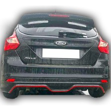 PSD Ford Focus 3 Hb 2011 - 2014 Sport Difüzör Plastik Boyasız