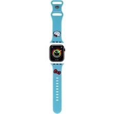 Hello Kitty Watch 40MM Uyumlu Kordon Hello Kitty Orjinal Lisanslı Logolu Fiyonk & Kitty Head Yumuşak Strap Kayış