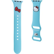 Hello Kitty Watch 40MM Uyumlu Kordon Hello Kitty Orjinal Lisanslı Logolu Fiyonk & Kitty Head Yumuşak Strap Kayış