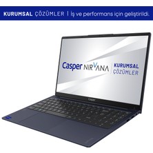 Casper Nirvana X700.1235-8V00R-M-F Intel Core i5-1235U 8GB RAM 500GB NVME SSD Windows 11 Pro