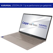 Casper Nirvana X700.1235-8V00X-K-F Intel Core i5-1235U 8GB RAM 500GB NVME SSD Freedos