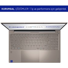 Casper Nirvana X700.1235-8V00X-K-F Intel Core i5-1235U 8GB RAM 500GB NVME SSD Freedos