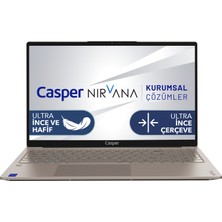 Casper Nirvana X700.1235-BF00X-K-F Intel Core i5-1235U 16GB RAM 1TB NVME SSD GEN4 Freedos