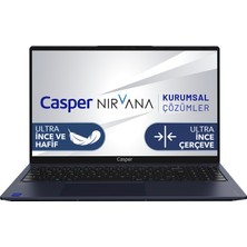 Casper Nirvana X700.1235-BF00X-M-F Intel Core i5-1235U 16GB RAM 1TB NVME SSD Freedos