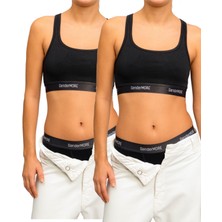 GenderMORE modal Bralet Paket (2 Adet Gendermore Bra)