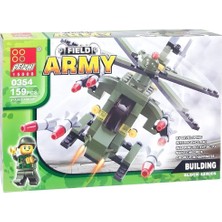 Can-Em Oyuncak Oyuncak Askeri Helikopter Blok Seti 159 Parça 6+ 0354