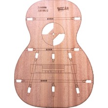 Bacca 26 Inç Ukulele Müziği Için Ahşap Gitar Yapımı Şablonları (Yurt Dışından)