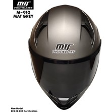 Mts M-910 Kapalı Kask (Mat Tıtanyum)