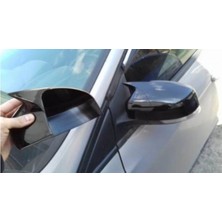 EGD Focus 2.5 Yarasa Ayna Kapağı Plastik Parlak Siyah