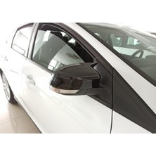EGD Focus 3.5 Yarasa Ayna Kapağı Plastik Parlak Siyah