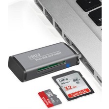 Polham USB To Sd-Micro Sd Hafıza Kart Okuyucu Adaptör, USB 3.0 Card Reader