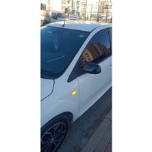 EGD Focus 2 Yarasa Ayna Kapağı Plastik Parlak Siyah