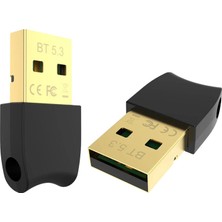 Keepro Pc Için USB Bluetooth Adaptörü Kablosuz 5.3 Dongle Bt Adaptör