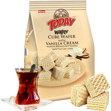 Elvan Today Küp Gofret Vanilyalı 200GR. ( 1 Paket)