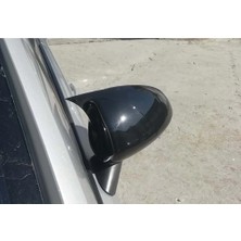 EGD Opel Corsa D Yarasa Ayna Kapağı Plastik Parlak Siyah