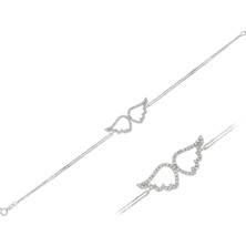 Sirius Pırlanta Pırlanta Taşlı Melek Kanadı Bileklik 0414B0010