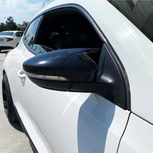 EGD Volkswagen Scırocco Yarasa Ayna Kapağı Plastik Parlak Siyah