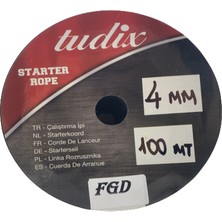 Tudix Fgd Motor Çekme Çalıştırma Starter Ipi 4 mm 100 Metre