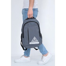 Asm Store Asm Spor Çok Kulanışlı Sırt Çantası 25L Gri-Beyaz