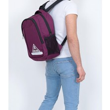 Asm Store Asm Spor Çok Kulanışlı Sırt Çantası 25L Bordo-Beyaz