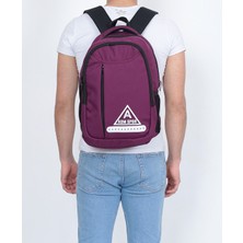 Asm Store Asm Spor Çok Kulanışlı Sırt Çantası 25L Bordo-Beyaz