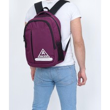 Asm Store Asm Spor Çok Kulanışlı Sırt Çantası 25L Bordo-Beyaz