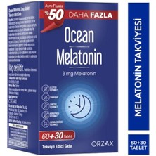 Ocean Melatonin Takviye Edici Gıda 90 Tablet (Aynı Fiyata %50 Daha Fazla)