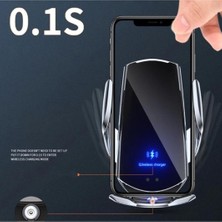 Qasul Yeni Nesil Akıllı Q3 Araç Içi  Smart Sensör Wireless Sensörlü ve Kablosuz Telefon Şarjı ve Telefon Tutacağı Hem Şarj Hem Tutacak