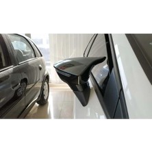 Seat Leon Fr Yarasa Ayna Kapağı Plastik Parlak Siyah