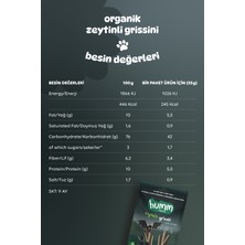 Humm Organic - Organik Vegan Zeytinli Grisini - 55G