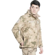 Askeri Malzemelerim Softshell Yağmur Geçirmez Mont Jandarma Desen 5.11 Model