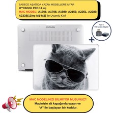 McStorey Macbook Pro Kılıf 13inç M1-M2 A1706-08 A1989 A2159 A2251 A2289 A2338 ile Uyumlu Cat01NL