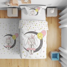 instababyrooms Çocuk Odası Çift Taraflı Dijital Baskılı Çarşafsız Nevresim Takımı Model 00007