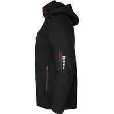 Northjack Alaska Softshell Mont Erkek Günlük Mont NJ1001-001 Siyah