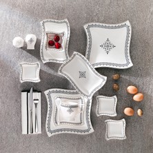 Schafer Twist Kahvaltı Takımı-32 Parça-Siyah