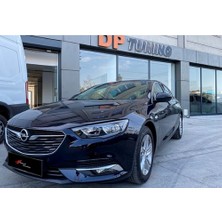 EGD Opel Insignia 2017-2021 Yarasa Ayna Kapağı Plastik Parlak Siyah