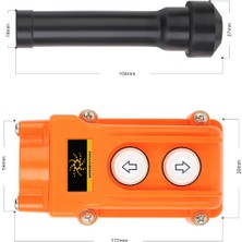 Momentum Vinç Kumanda Butonu Tek Hız 2 Yön MVC-61020
