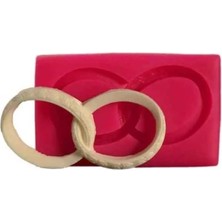 Gurmender Silikon Kalıp - Dev Alyanslar (7*4,5cm)