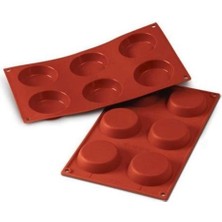 Gurmender Flan Mould Silikon Kek Kalıbı 70 * H 17 mm