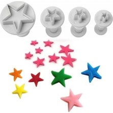 Gurmender Basmalı Yıldız Kalıp 4 Lü Set