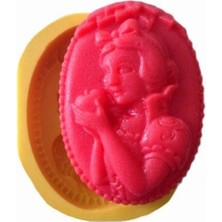 Gurmender Pamuk Prenses Silikon Kalıp 6x9 cm