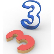 Depposite 3 No Polikarbon Kurabiye Kalıbı